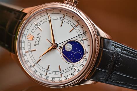 rolex cellini moon phase|rolex moonphase price.